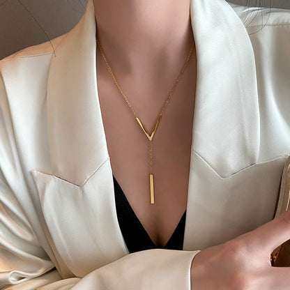 Golden Vector Necklace