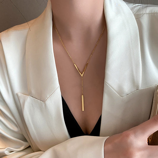Golden Vector Necklace