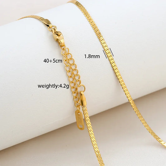 Herringbone Thin Chain
