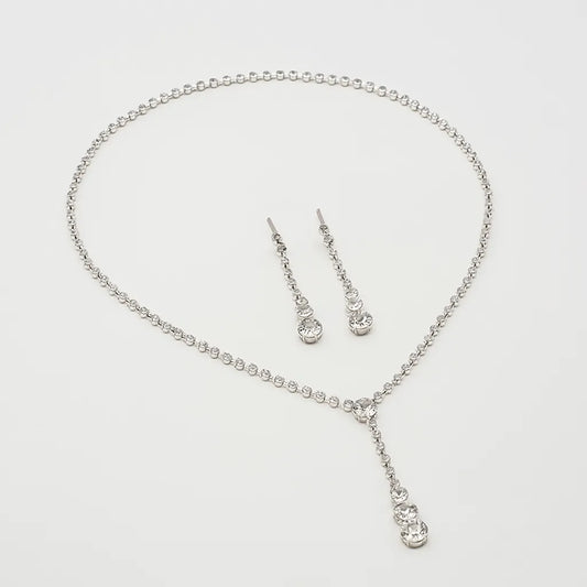 Moonlight Necklace Earrings Set