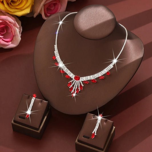 New Style Clavicle Necklace Set