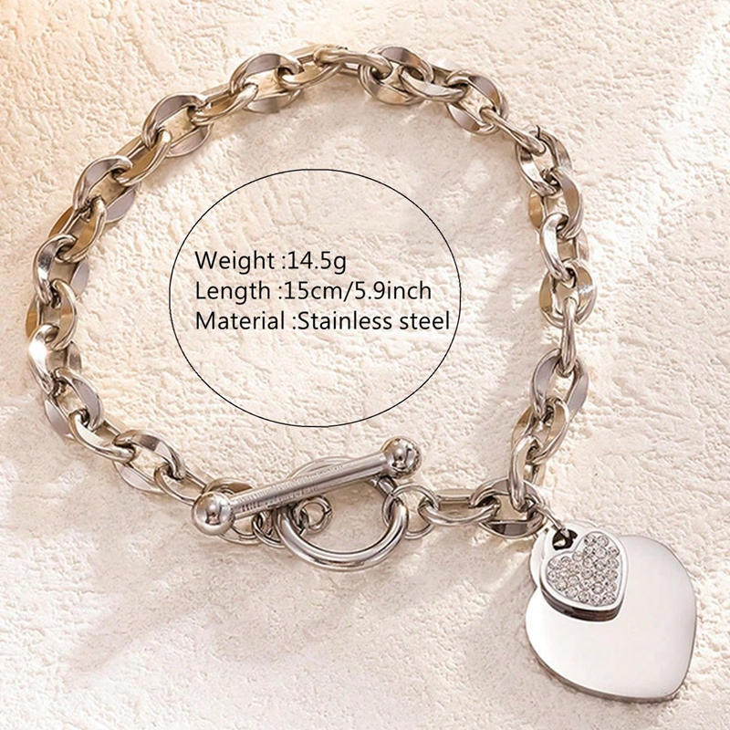 Rhinestones Style  Bracelet