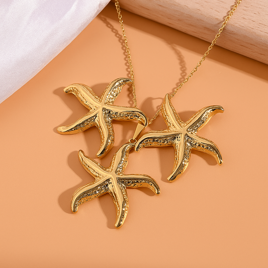 Starfish Pendant Set