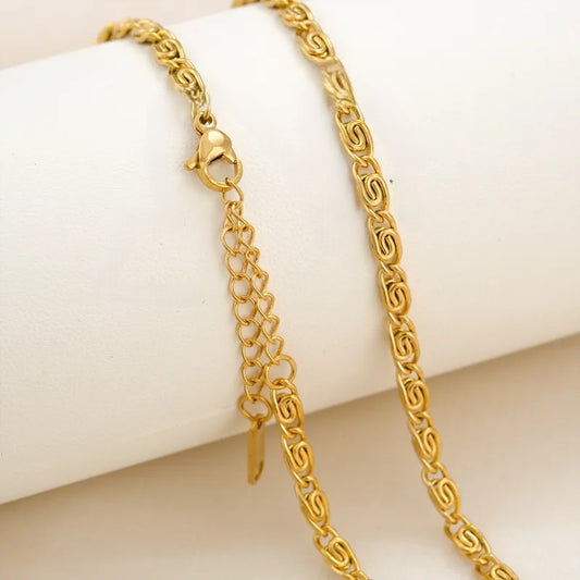Swirl Link Chain