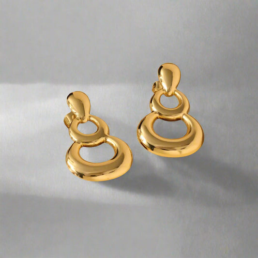 Water Droplet Ear Danglers