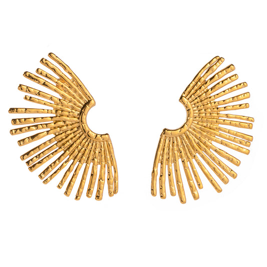 Wing Shape  Ear Studs