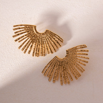 Wing Shape  Ear Studs