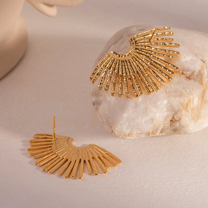 Wing Shape  Ear Studs