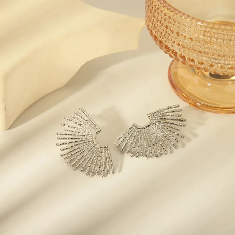 Wing Shape Ear Studs