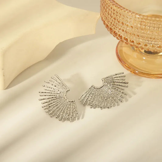 Wing Shape Ear Studs