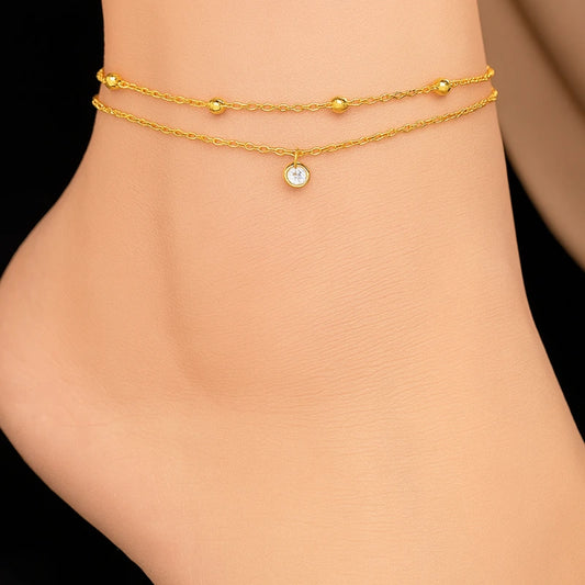 Sparkling Harmony Anklet