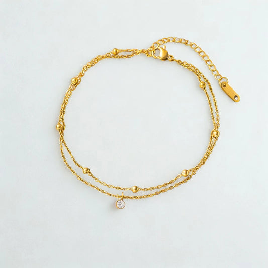 Sparkling Harmony Anklet